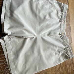 Womens LL. Bean Khaki Shorts  Size 14 Classic Style. (SKU 0626). EUC